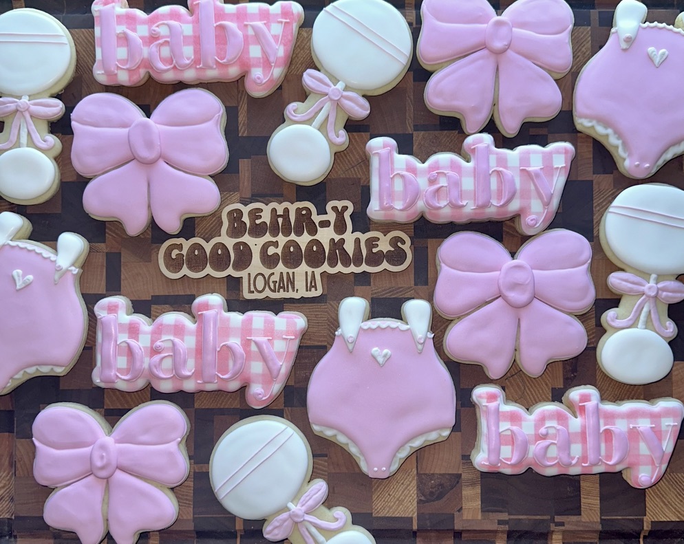 Pink Bows Baby Shower