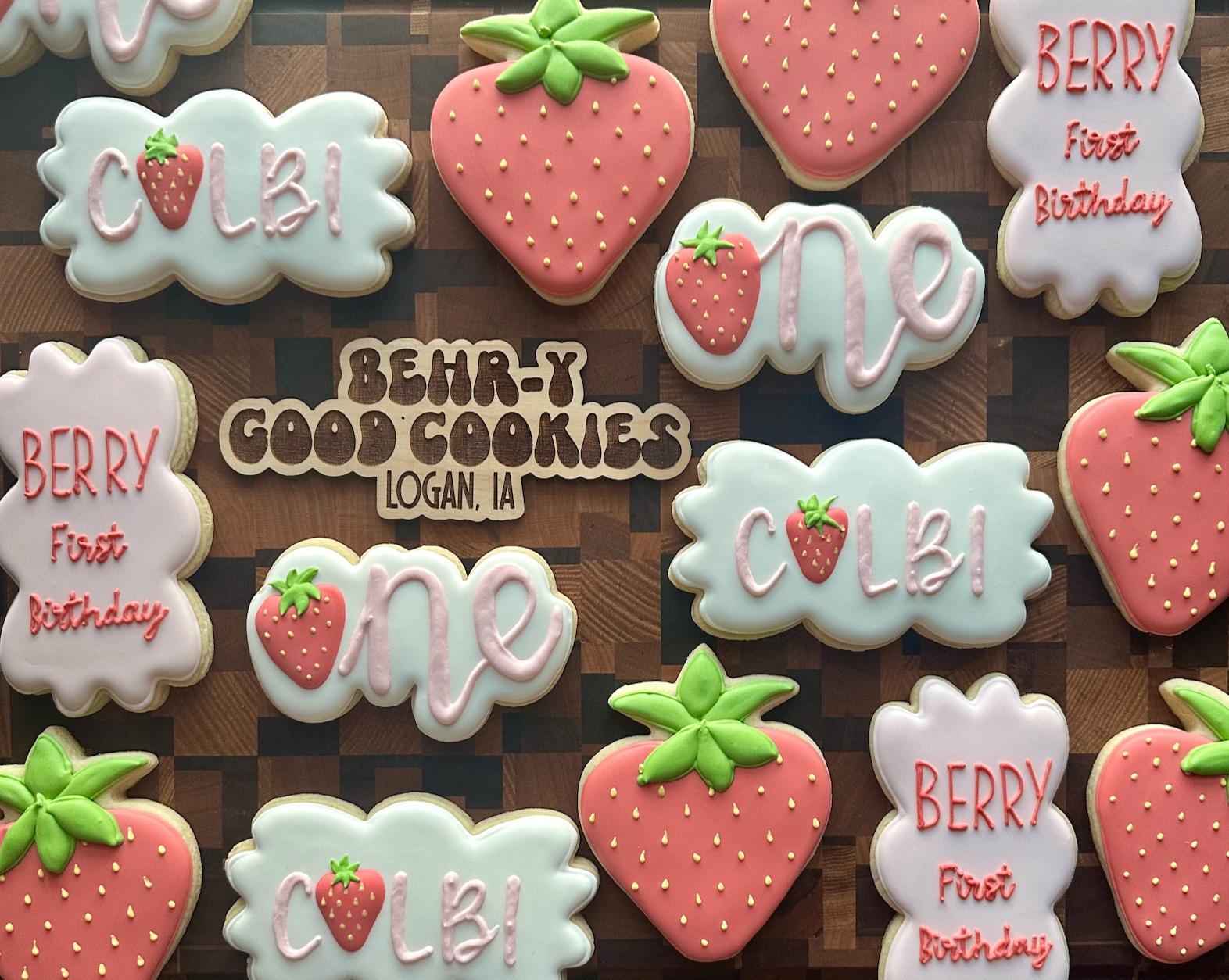 Colbi · Berry First Birthday